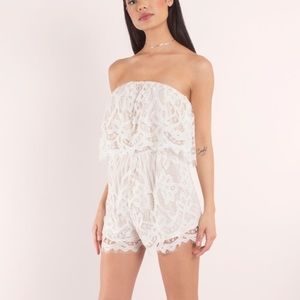 Lace Tobi Romper NWT